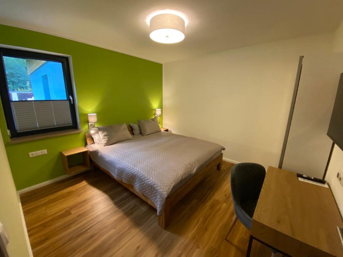 Barrierefreies Ferienapartment A2 Villa Wilisch 55Qm Amtsberg Buitenkant foto