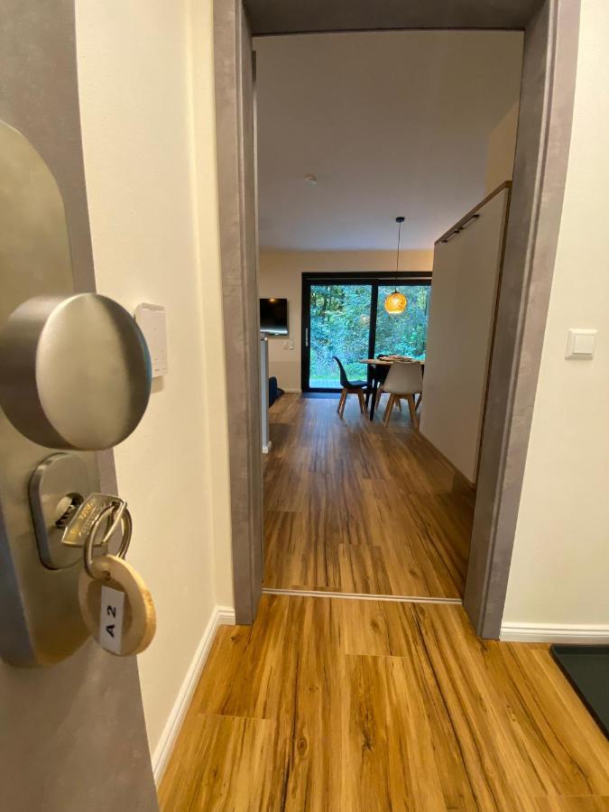 Barrierefreies Ferienapartment A2 Villa Wilisch 55Qm Amtsberg Buitenkant foto